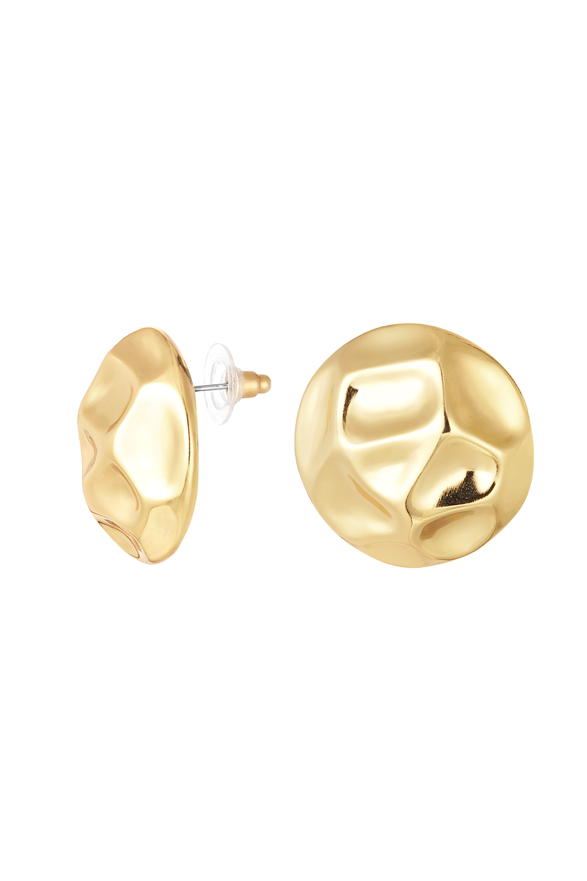 Ohrringe abstrakt rund 