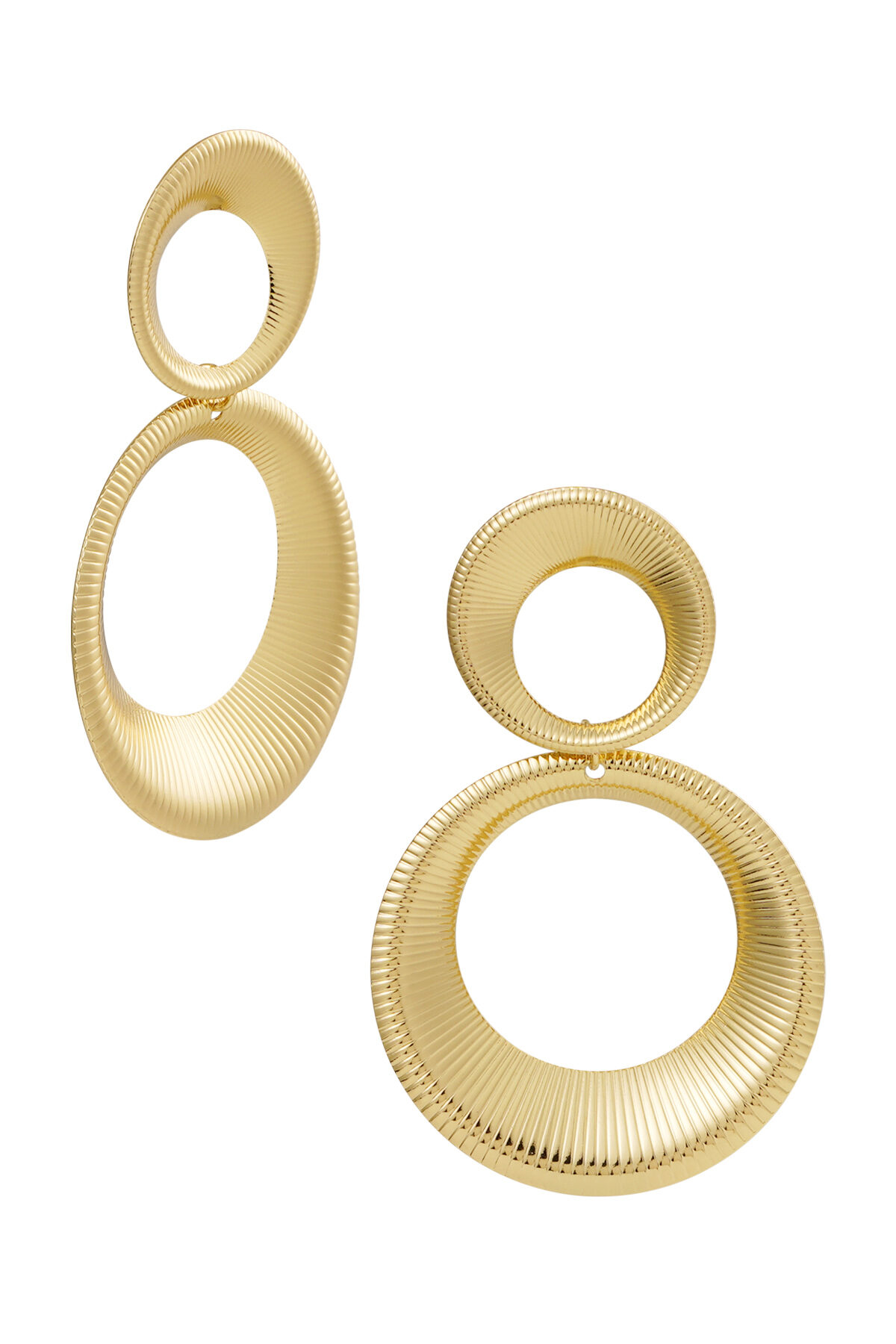 pendientes círculos tornados 