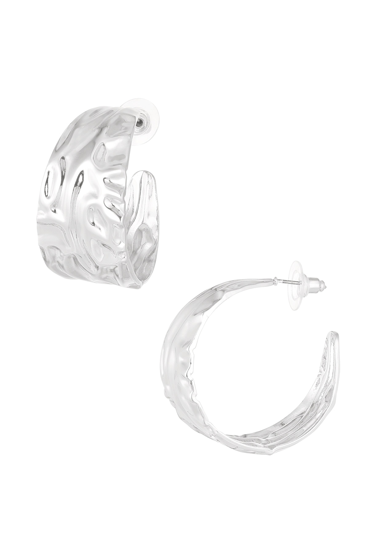 Earrings chic - Silver Color color