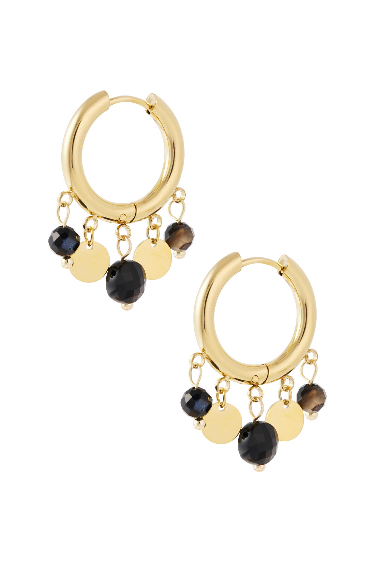 Earrings coins 