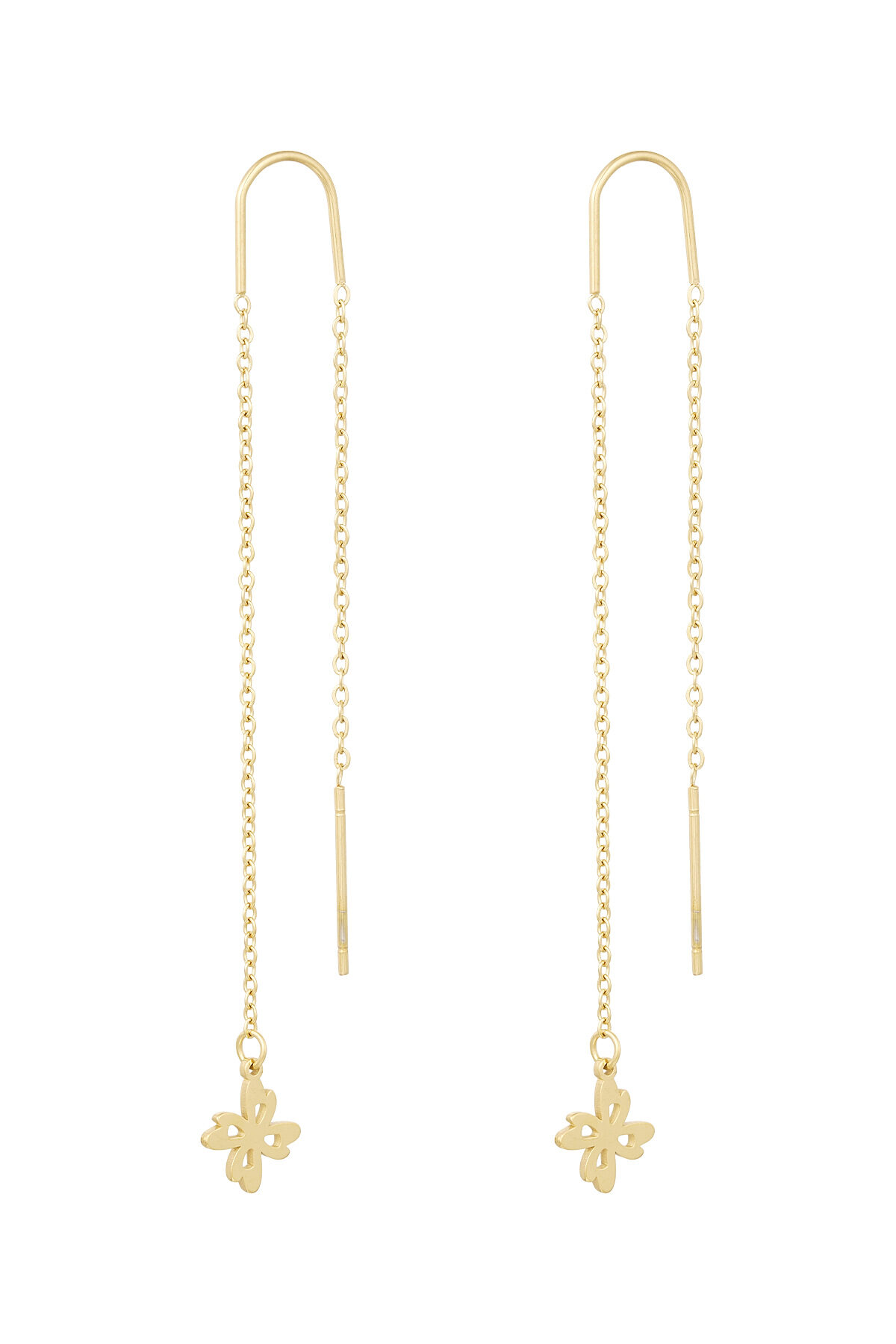 Long Clover Earrings