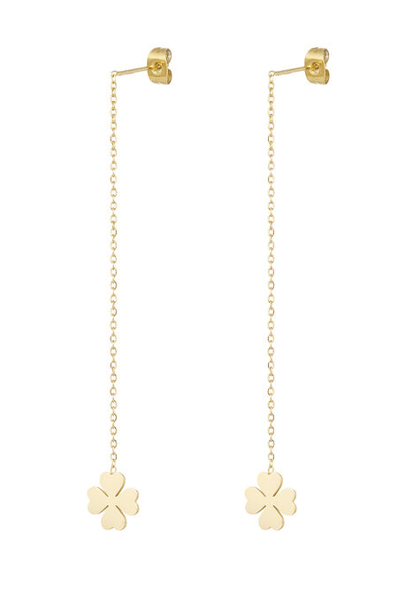 Long Flower Earrings