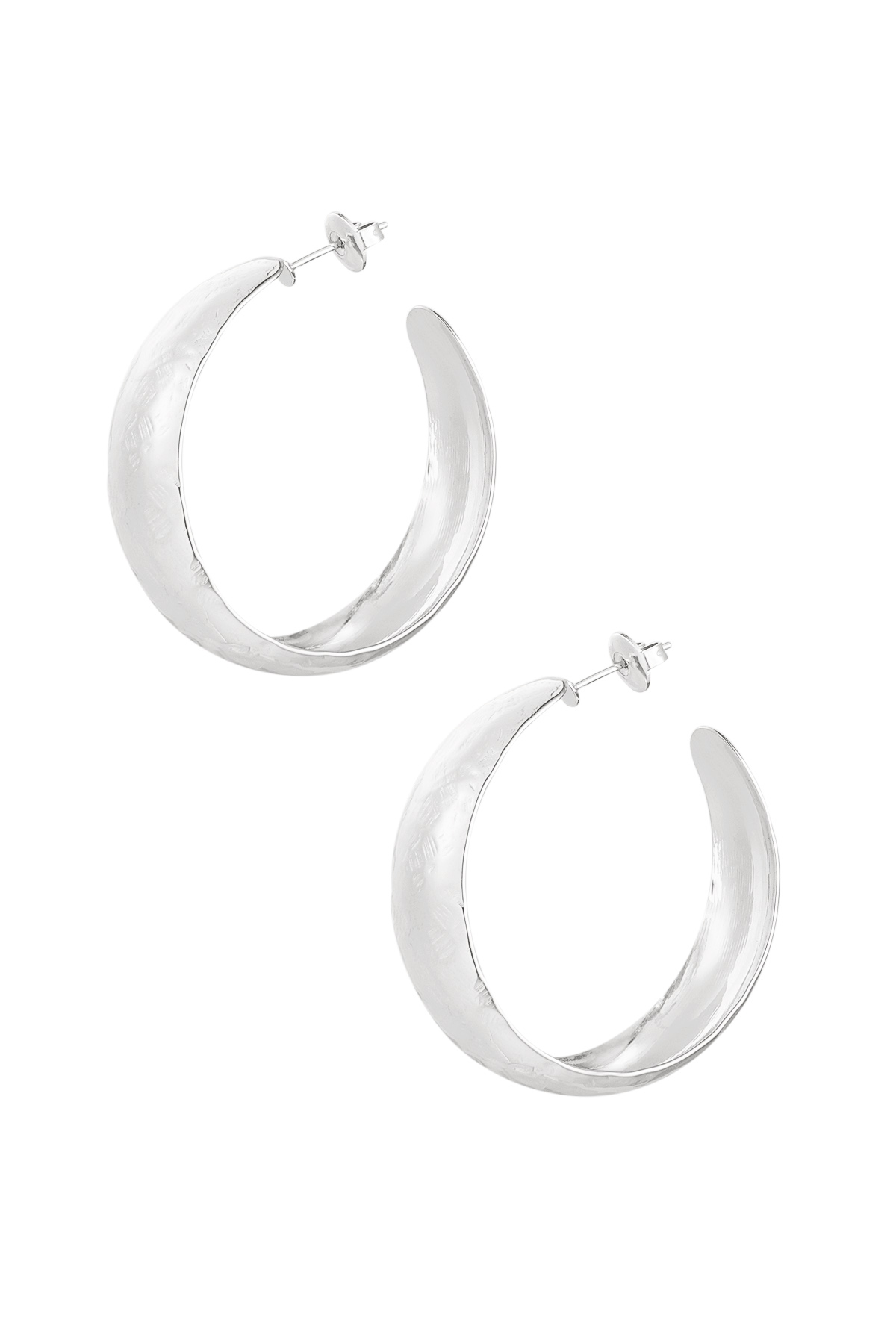 Groothandel Oorringen RVS Statement Vorm Topaz Jewelry, foto 5 van 5