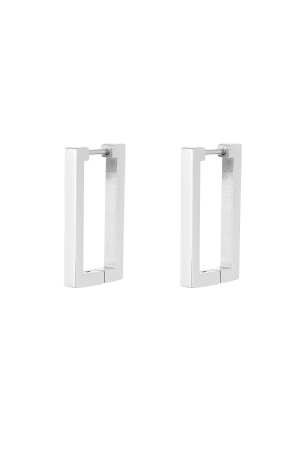 Pendientes Rectangulares Básicos Grandes h5 