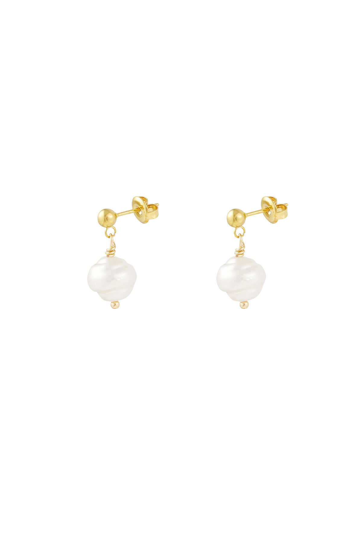 pendientes charm perla h5 