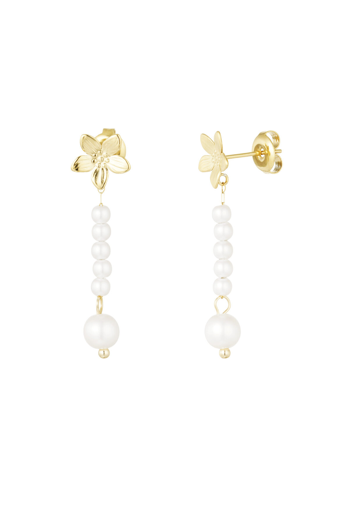 flowers with pearl pendant h5