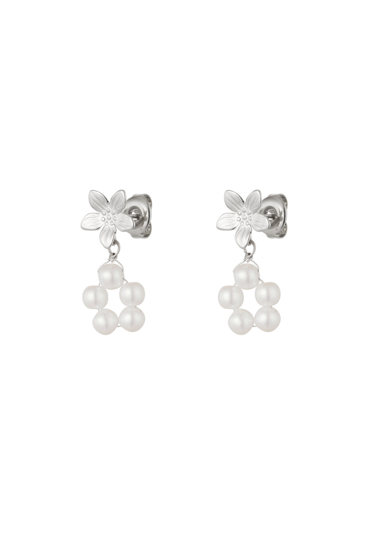 orecchini fiore di perle h5 