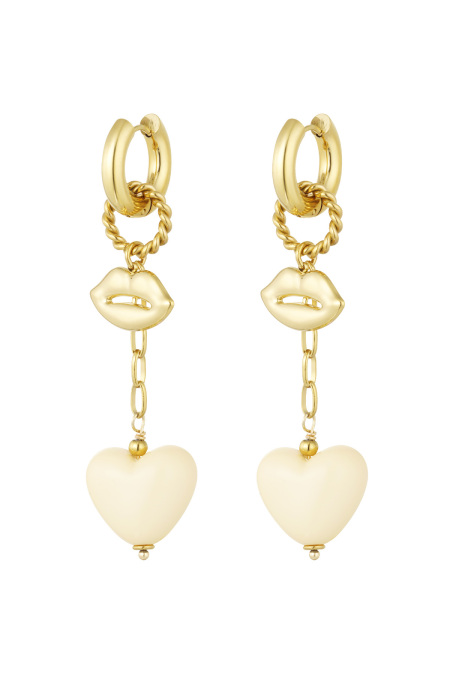 Oorbellen Love On The Lips