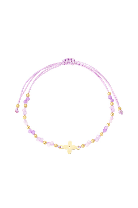 Pulsera De Verano Con Cuentas - Rosa / 