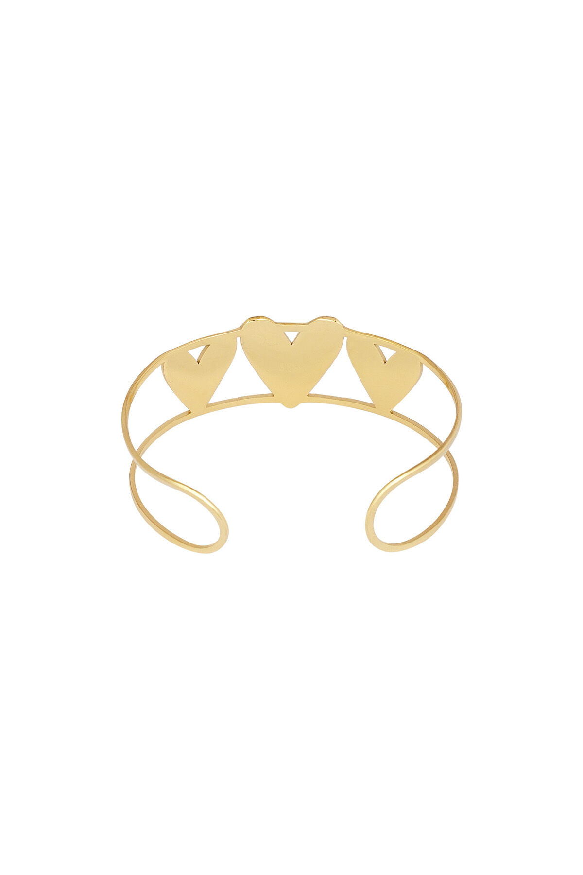 Liebesparty-Armband – Goldfarbe  - Goldfarbefarbe Bild5