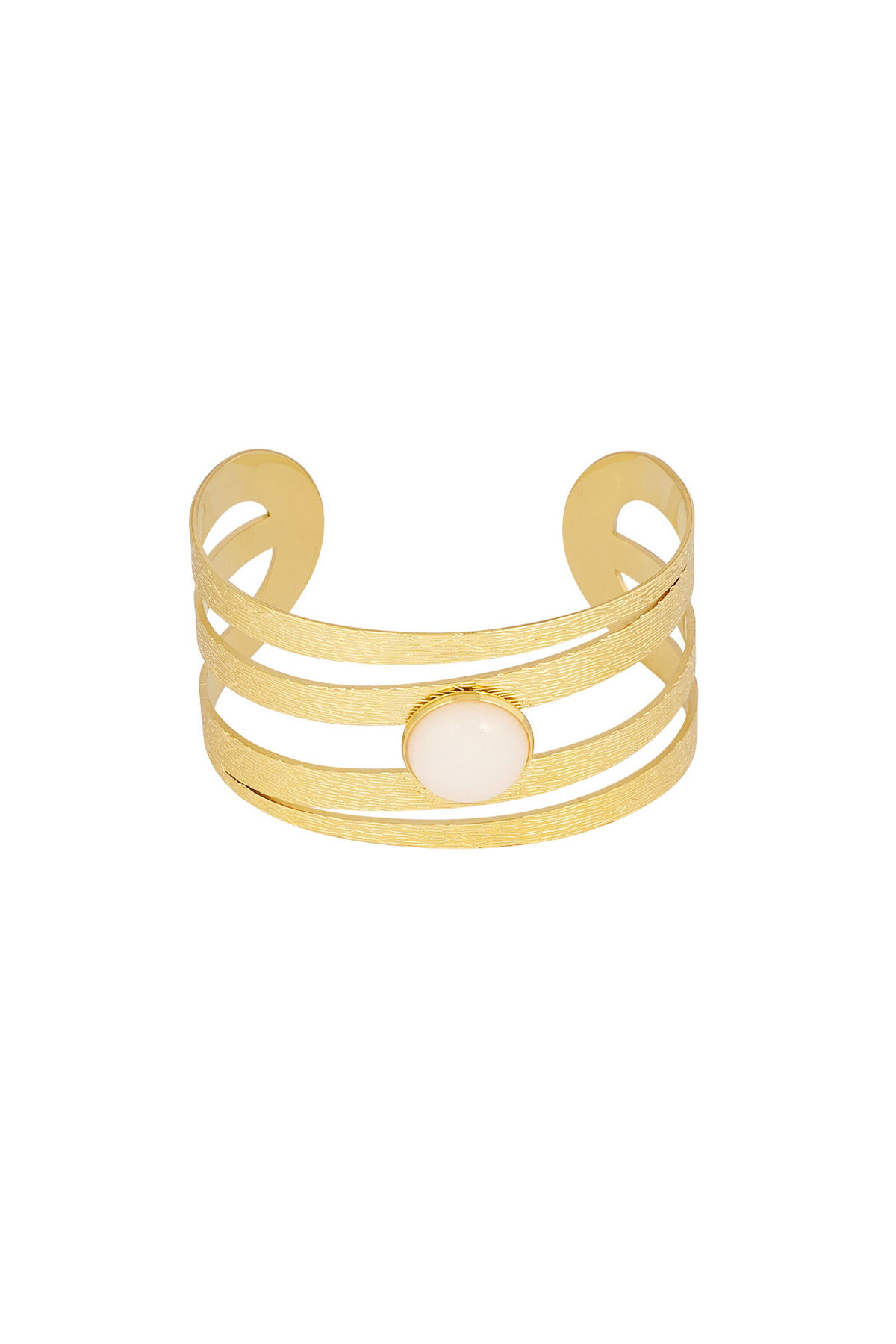 pulsera llamativa en capas