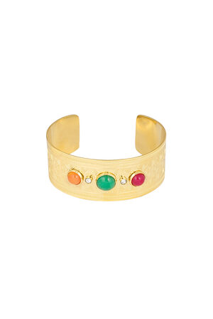 Bracelet bohème rêveur - doré h5