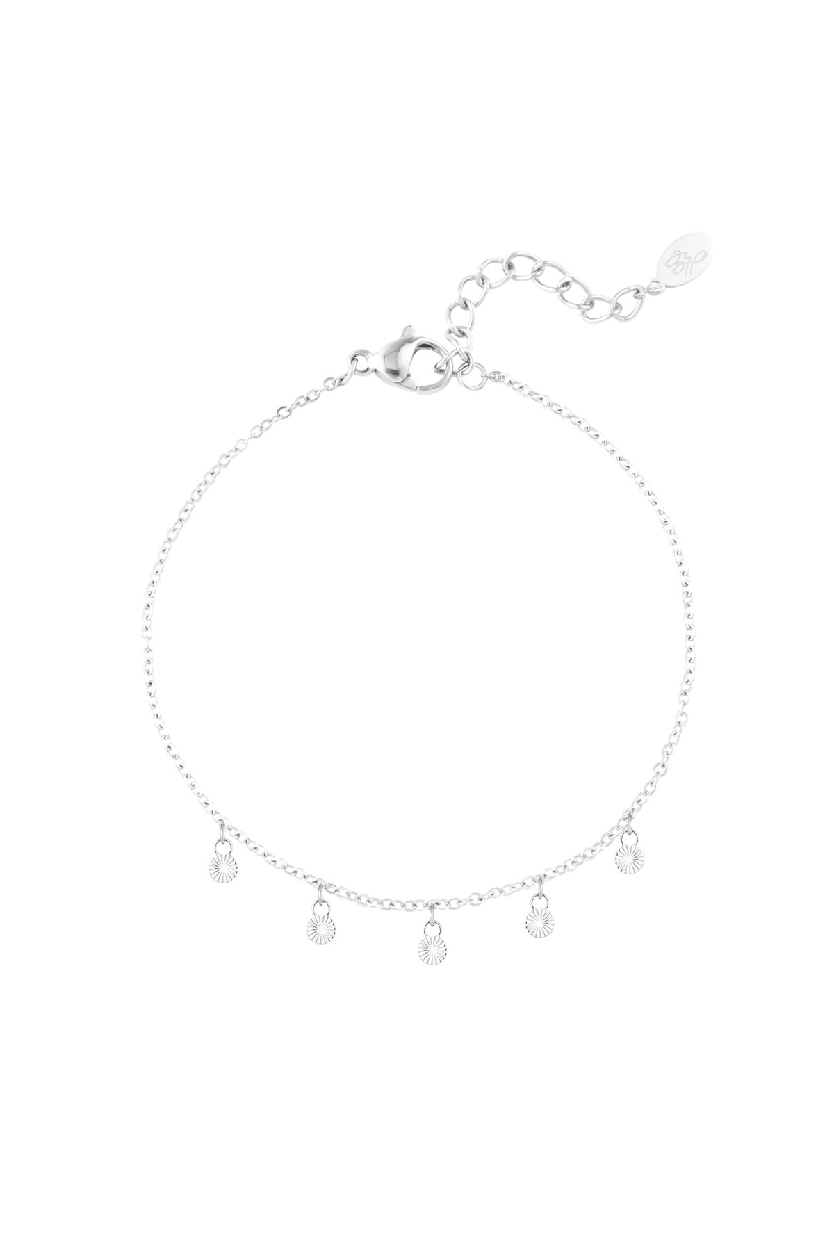 bracciale classico con ciondoli rotondi 