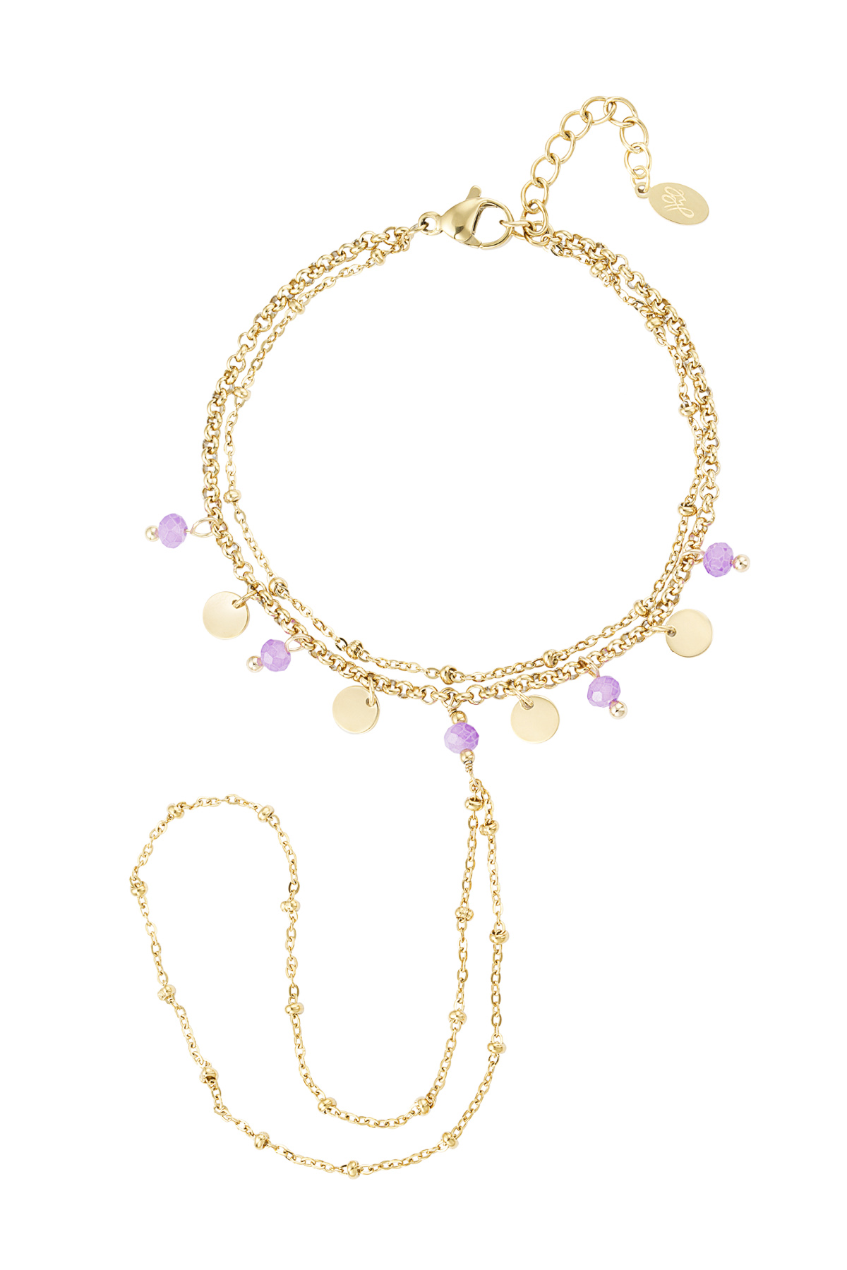 bracciale pioggia viola h5 
