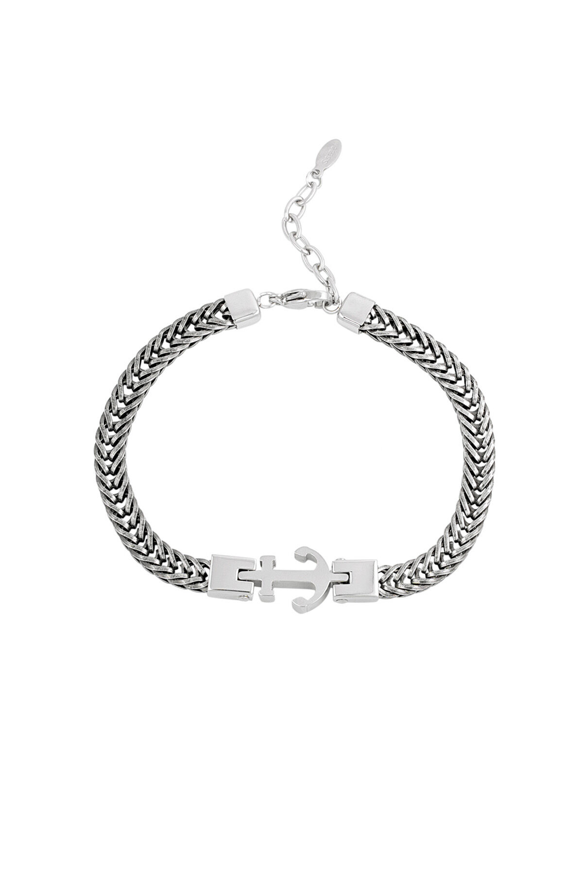 heren armband anchor cuff h5 Afbeelding3