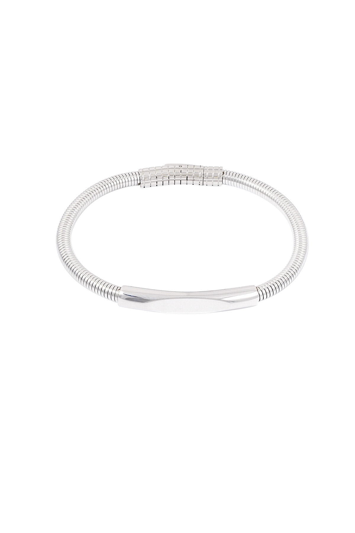 Silver color men's bracelet  Picture2