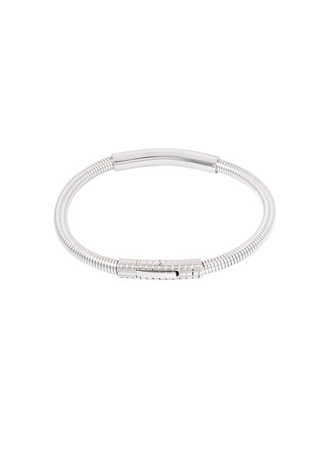 Silver color men's bracelet 2