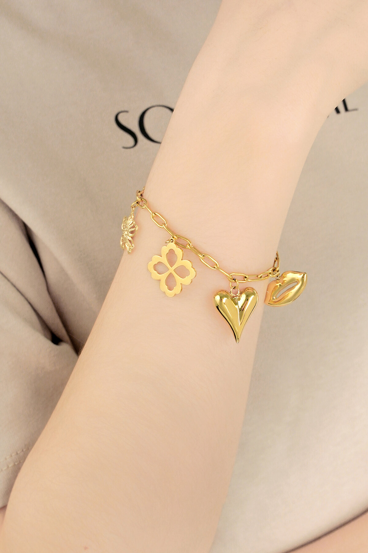 Charm-Armband Blumenliebhaber h5 Bild3