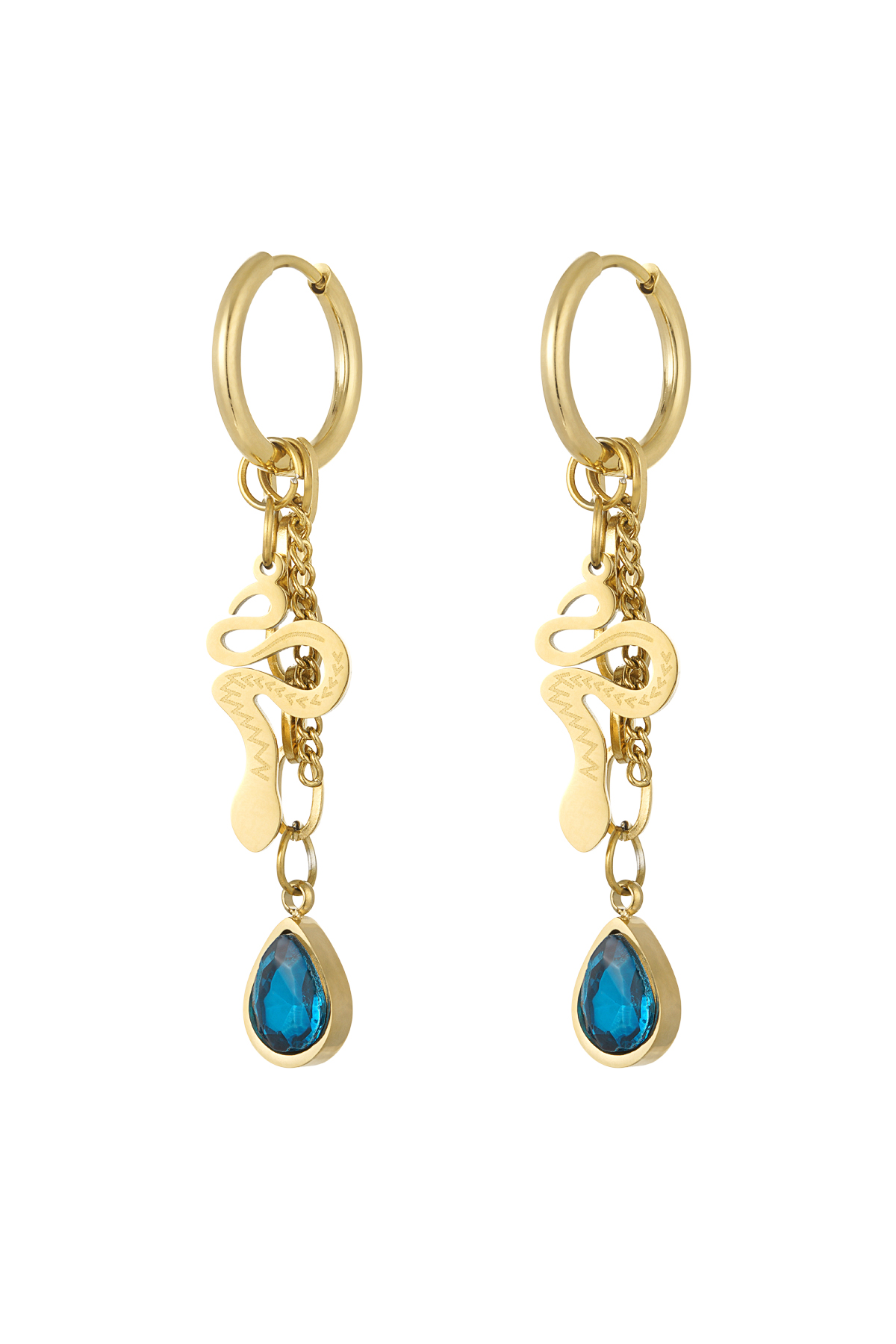 boucles d'oreilles âme de serpent h5 