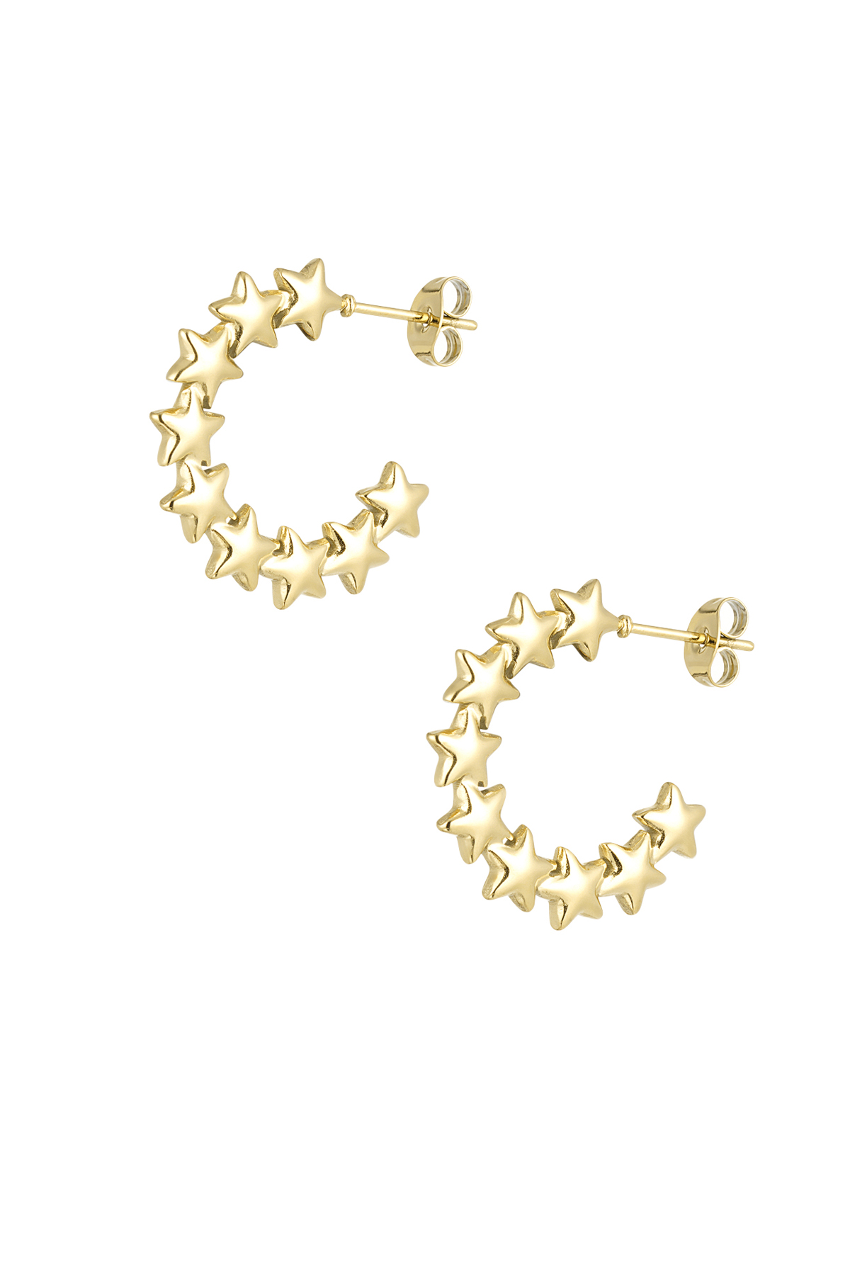 round star earrings 2