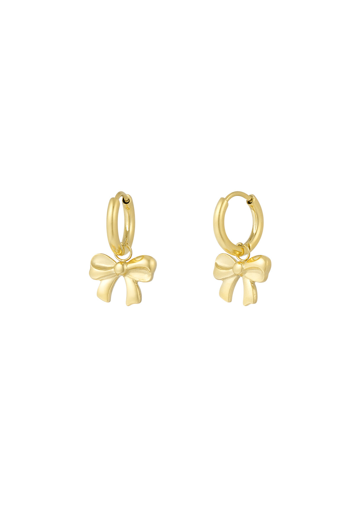 earrings simple bow 2