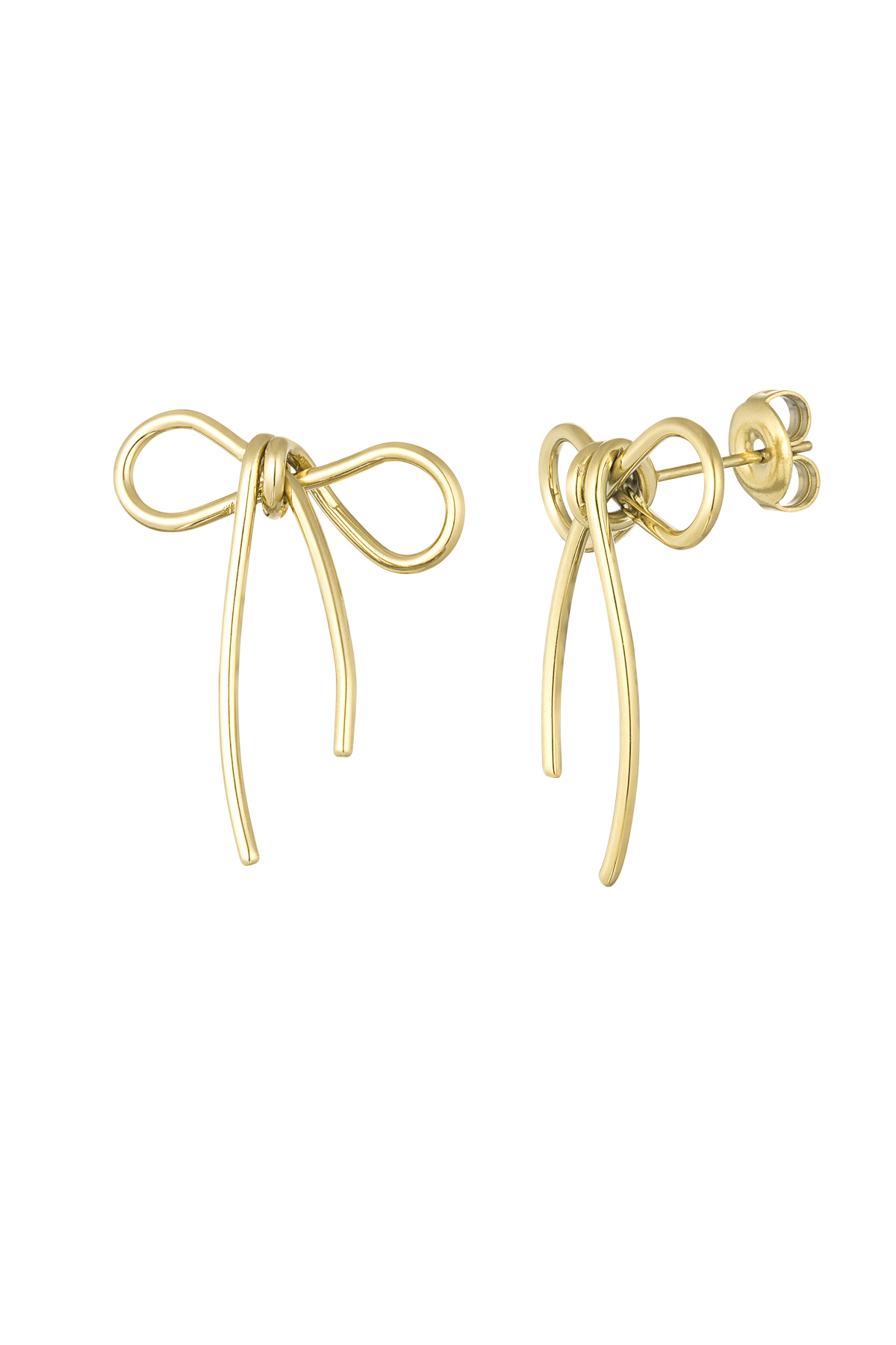 Earrings Basic Bow