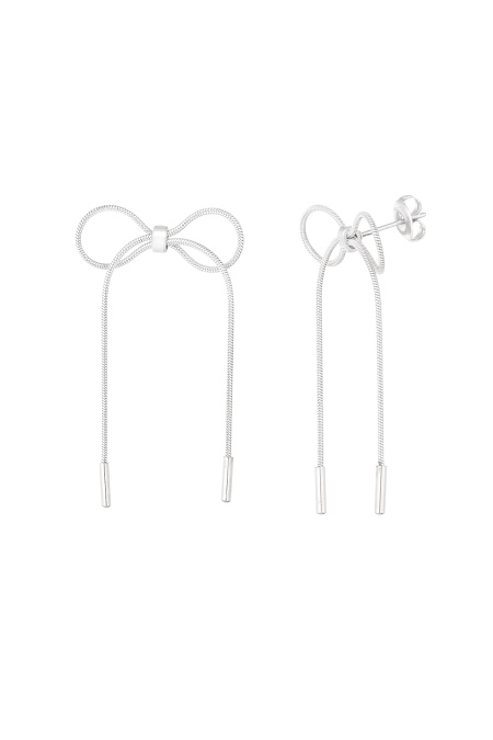 Link Earrings With Bow
