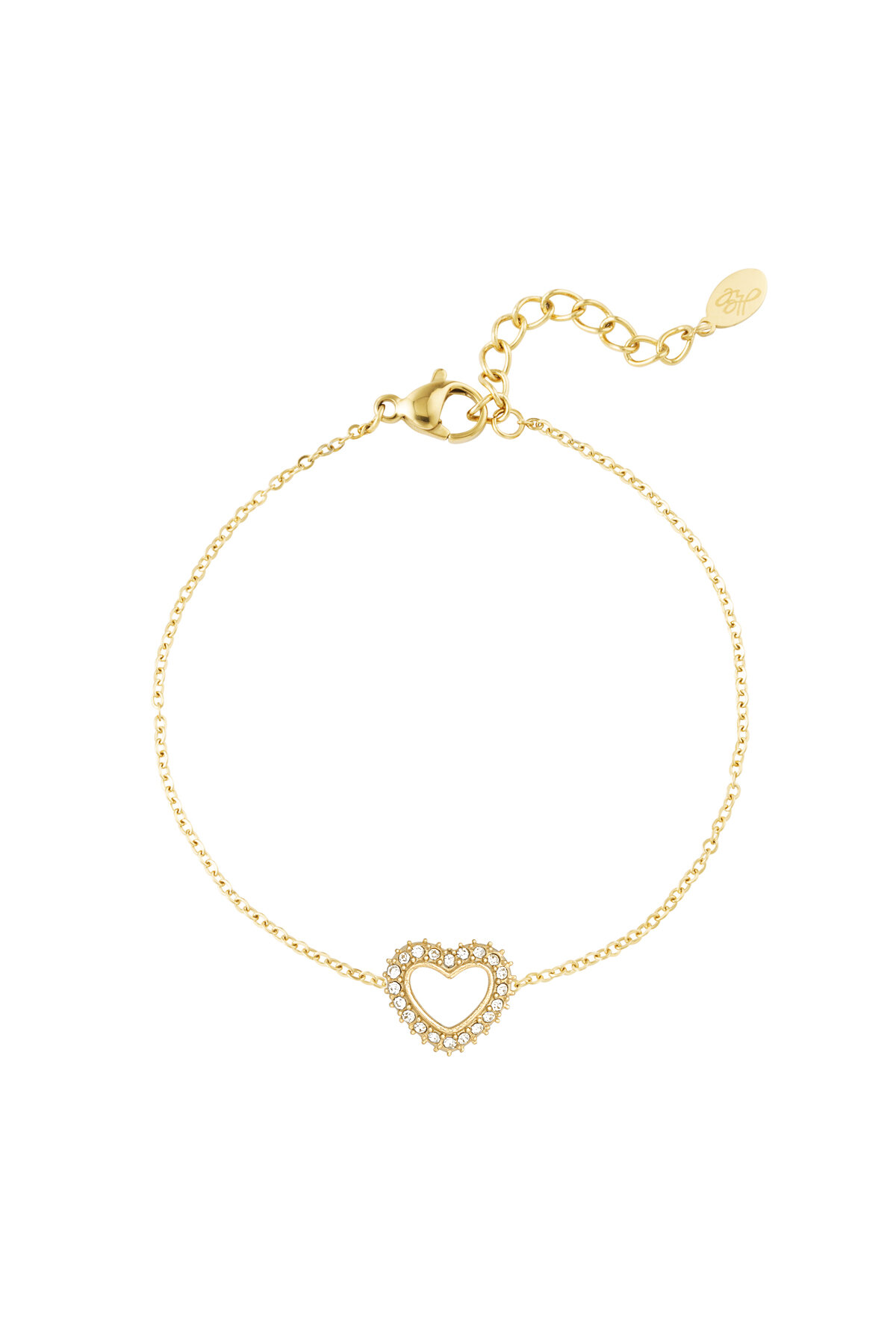 Diamant-Herz-Armband 2