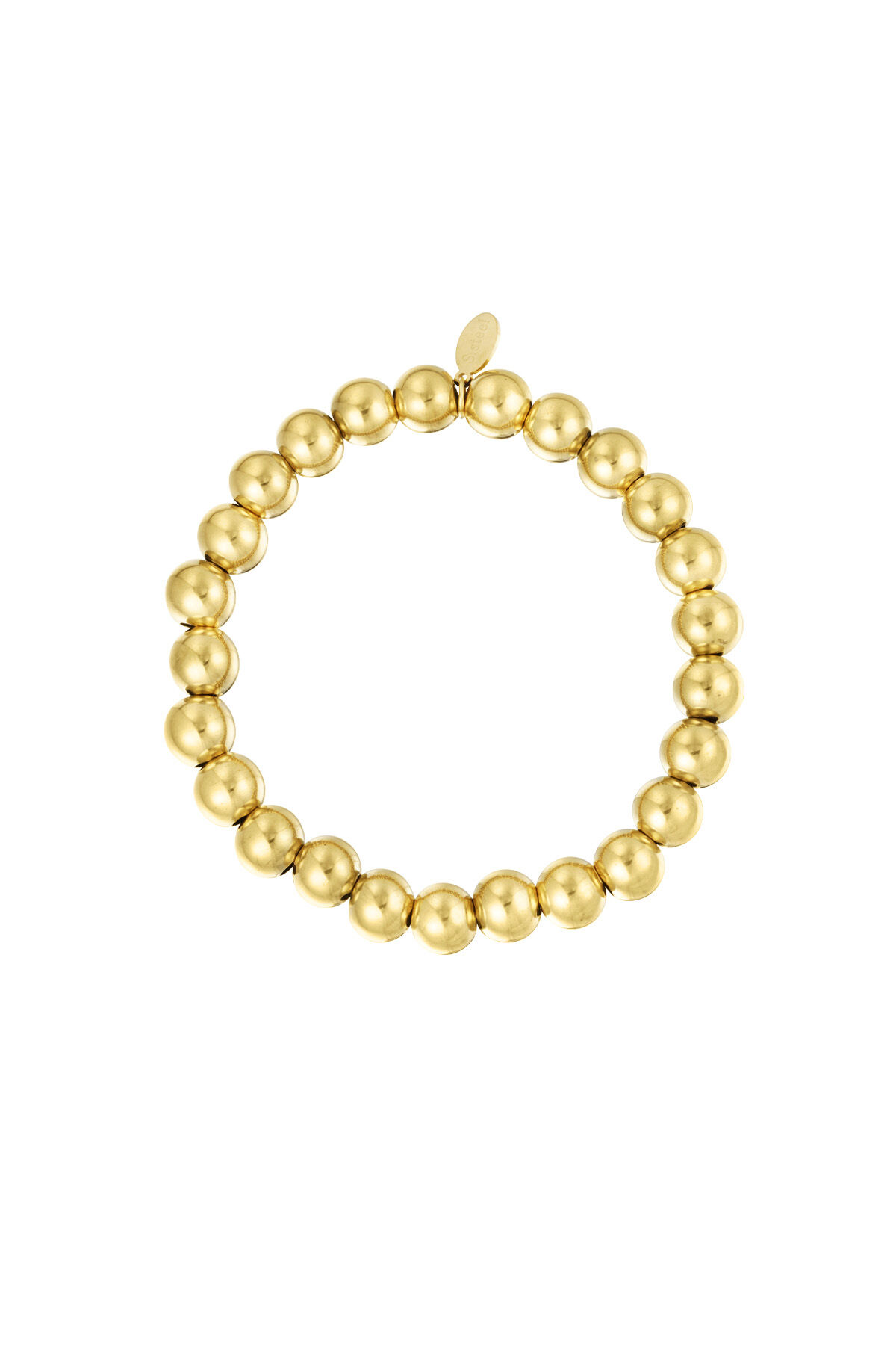 Bracelet caractères gras - doré h5 