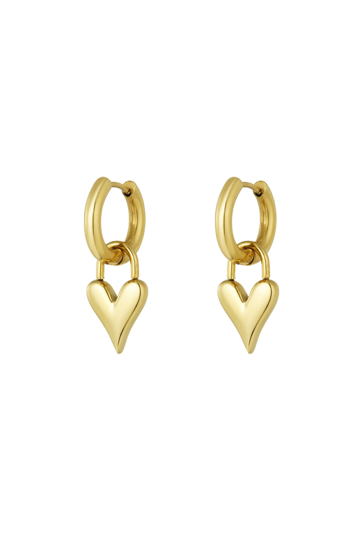 boucles d'oreilles amour porte-bonheur h5 