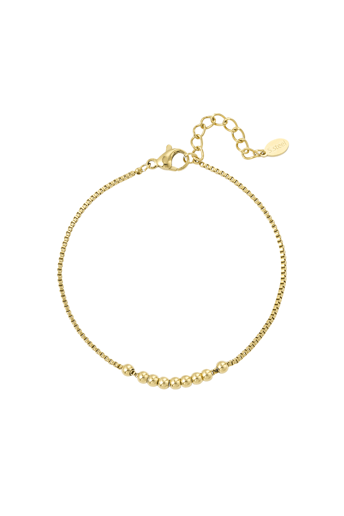 bracciale semplice con palline 