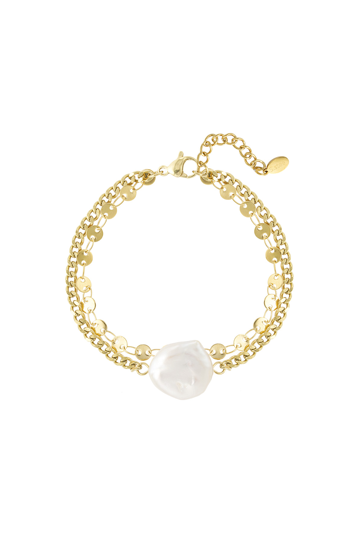 bracelet déclaration perle h5 