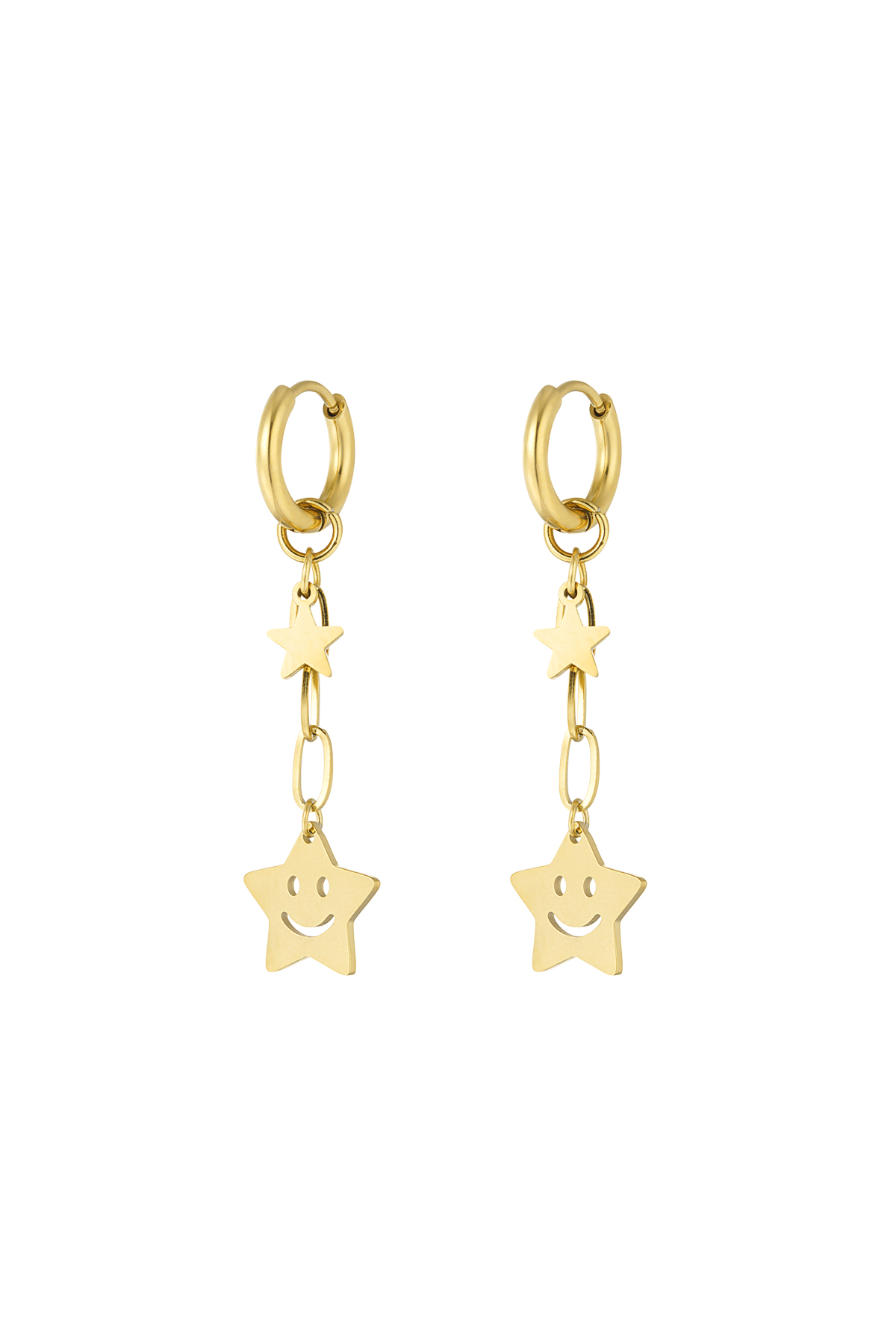 pendientes estrella feliz h5 