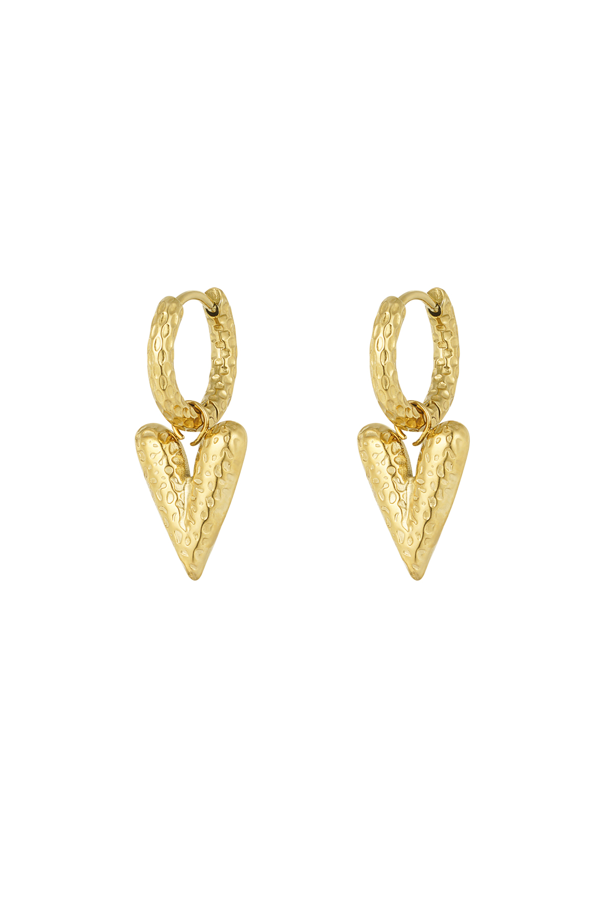 orecchini love on top con struttura