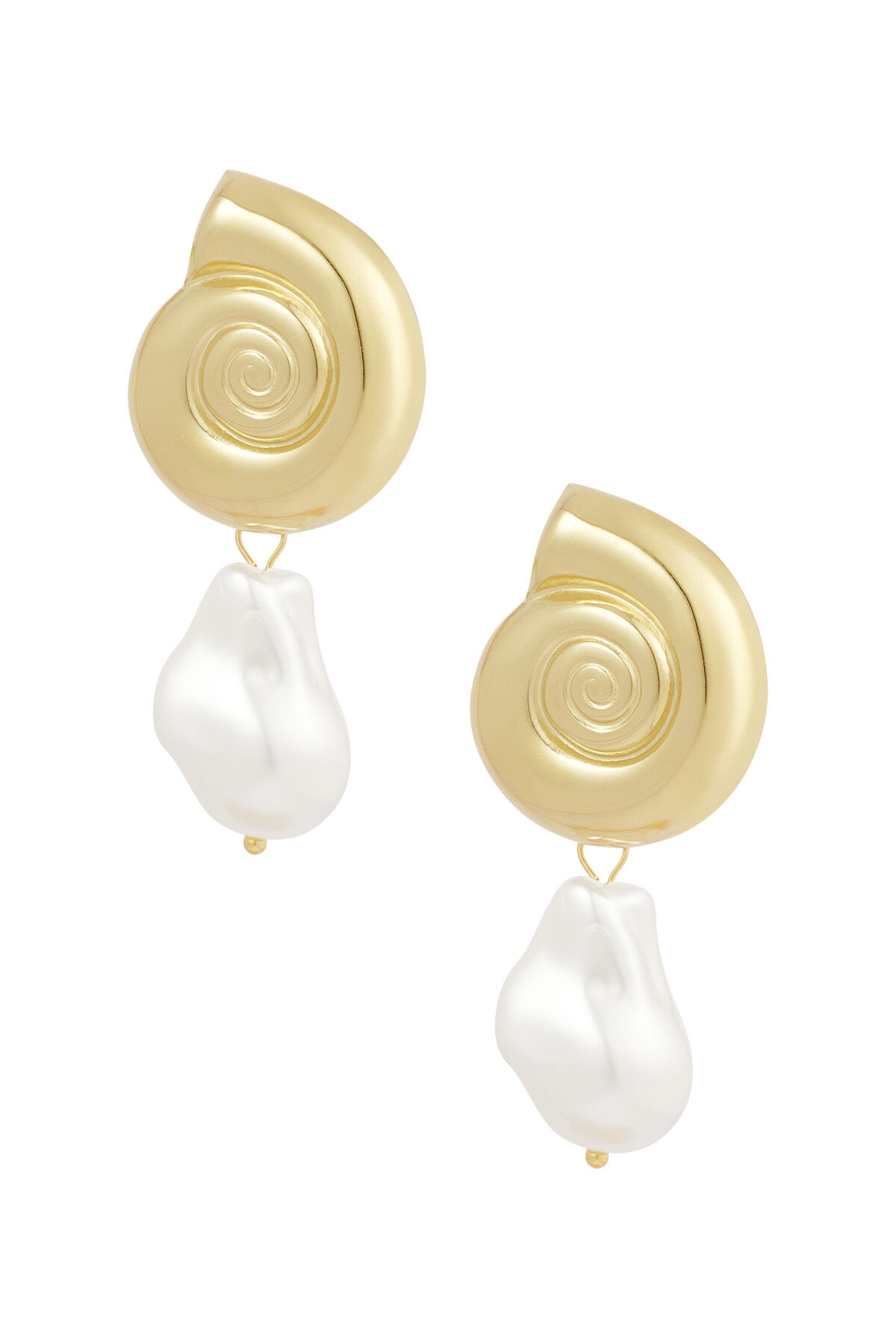 earrings pearl shell