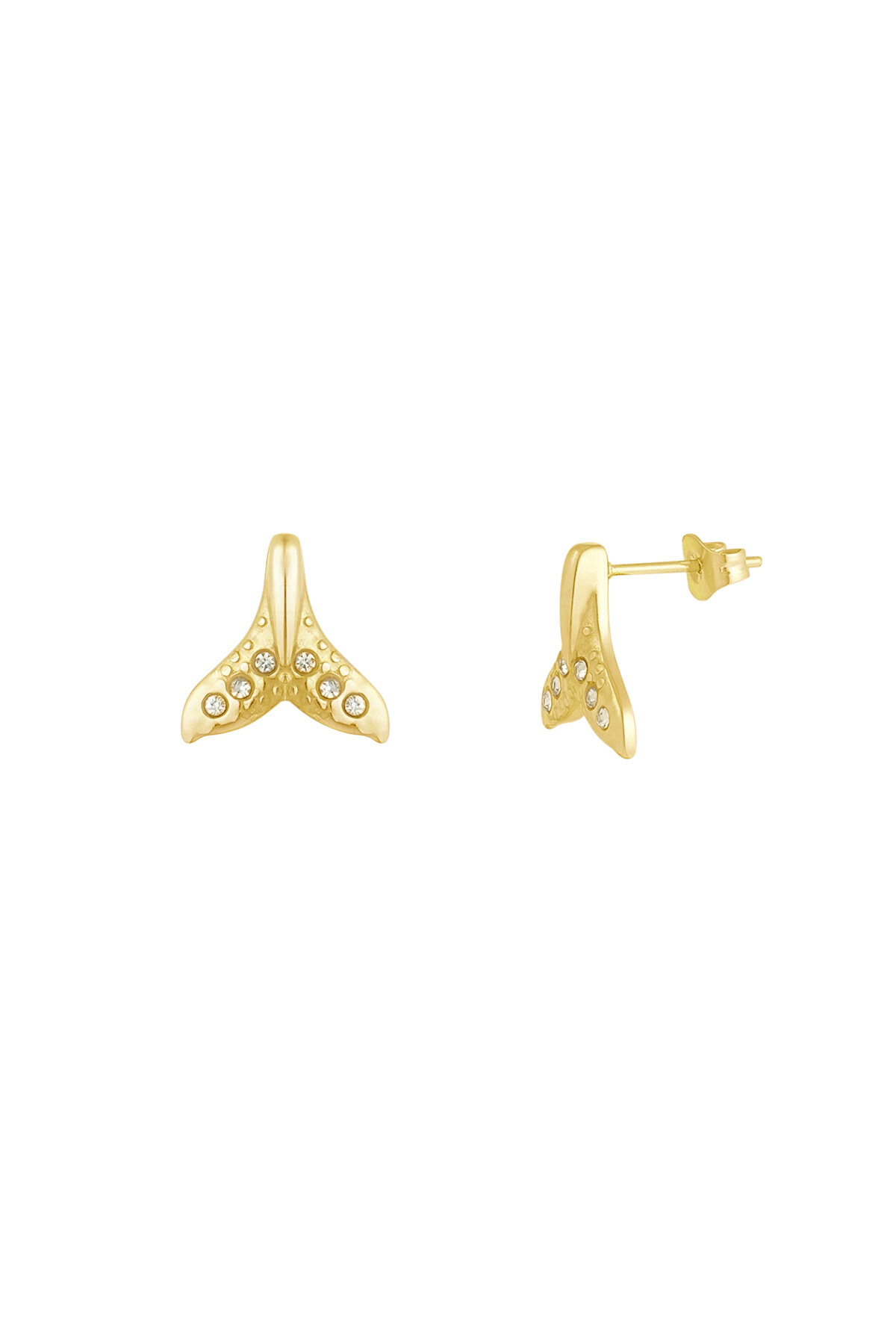 earrings whale tail 
