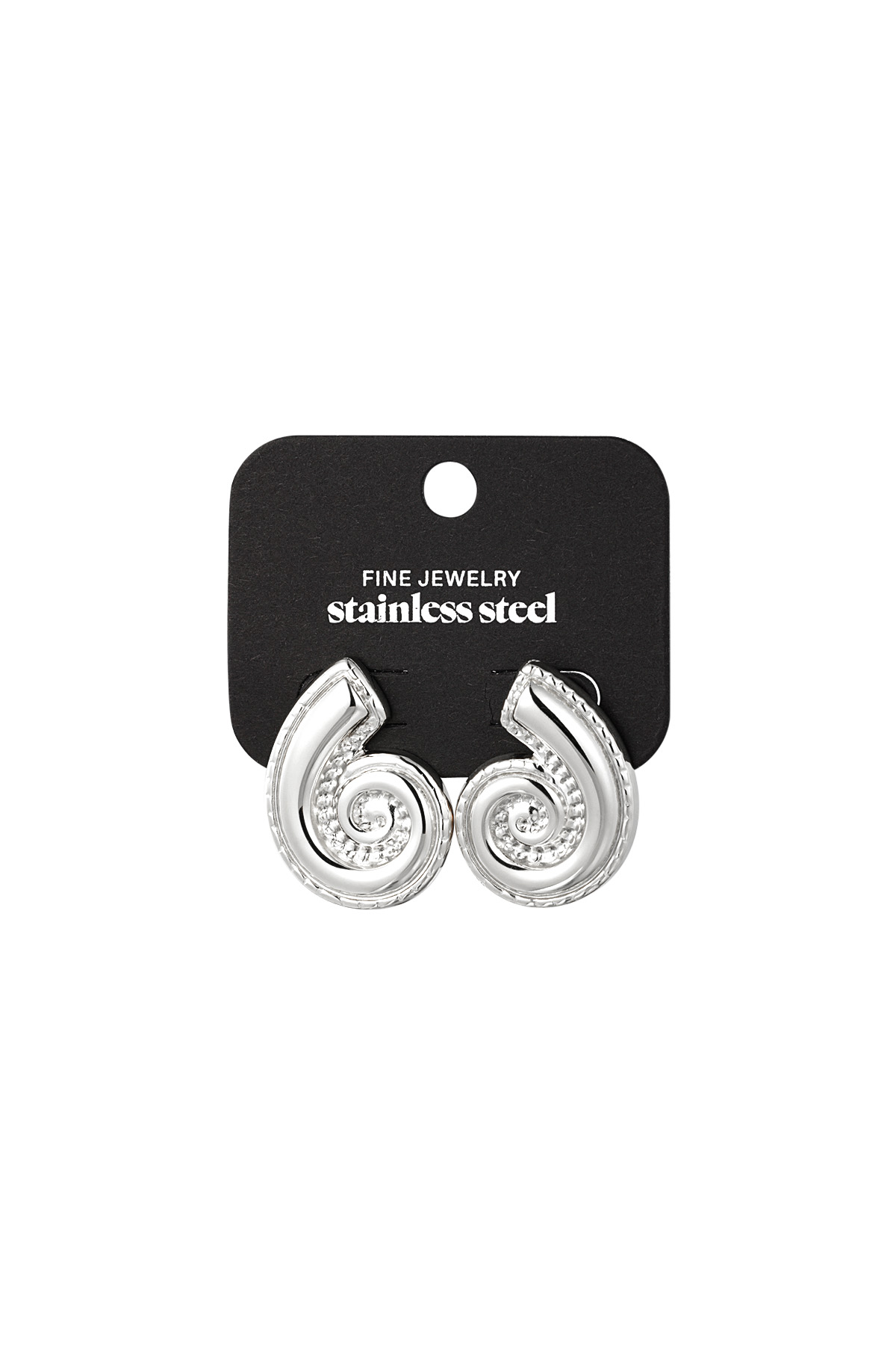 oorbellen gedraaide schelp h5 Afbeelding3