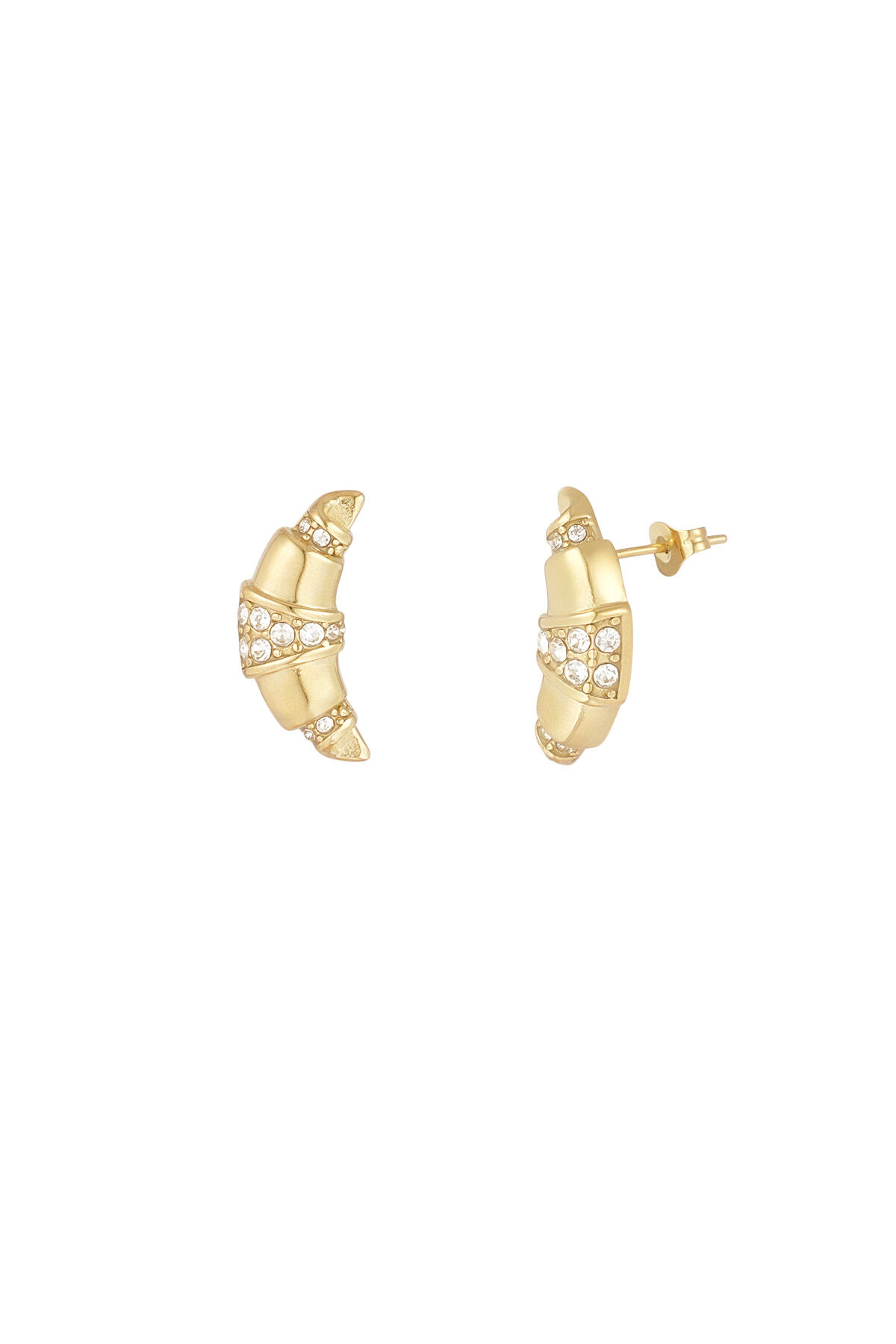 pendientes de croissant 