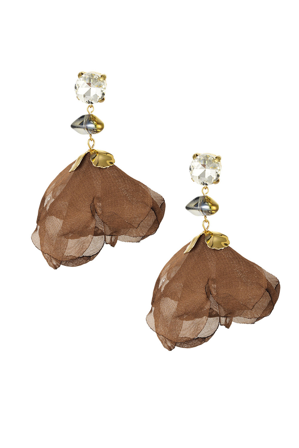 Pendientes Caída Rosa 