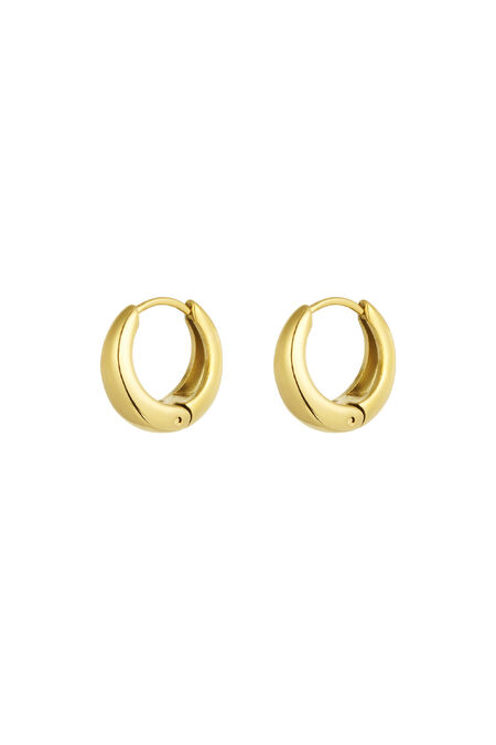 medium basic hoop earrings 2