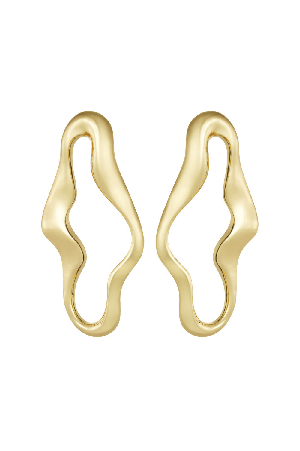 organic statement earrings