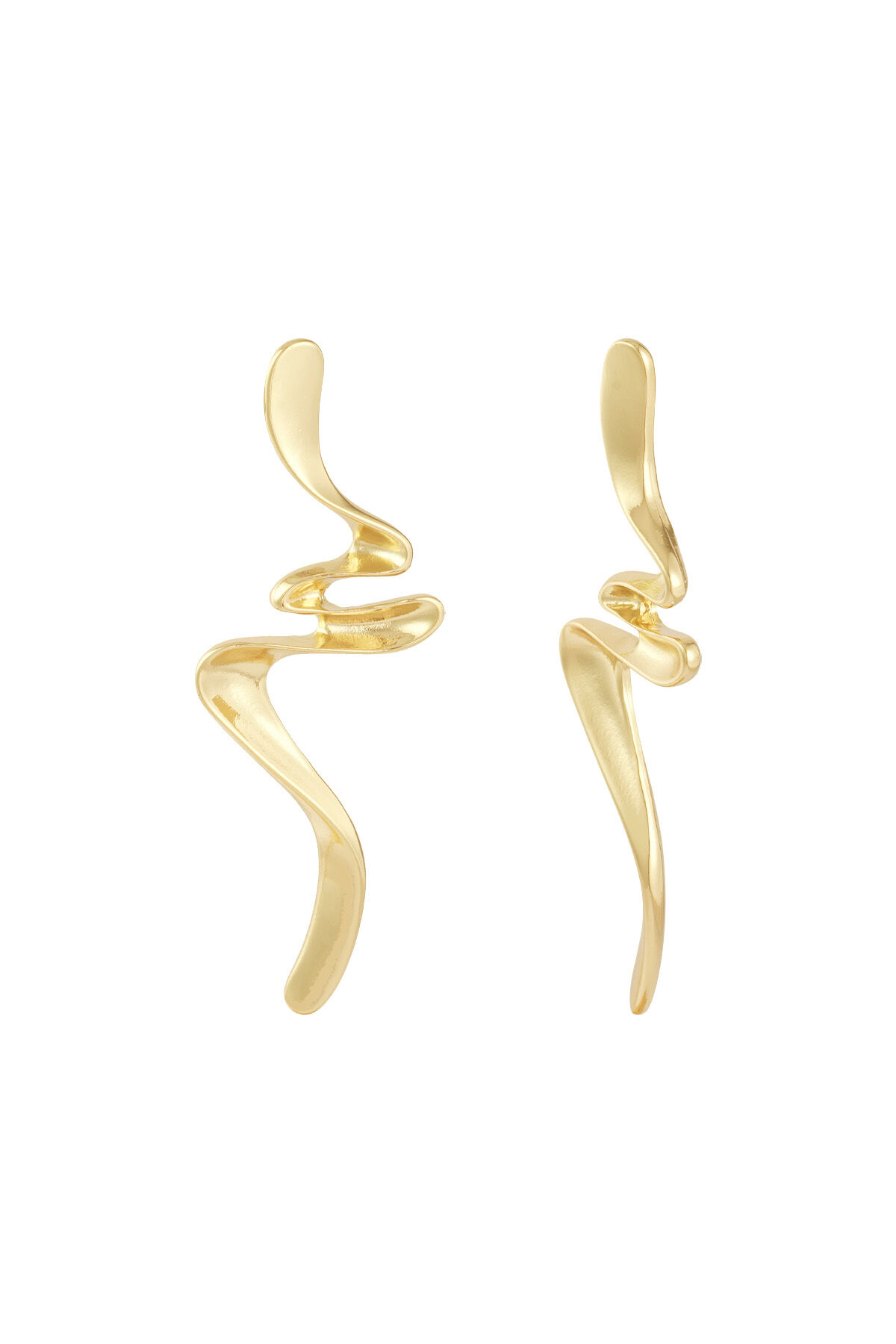 pendientes largos en espiral h5 