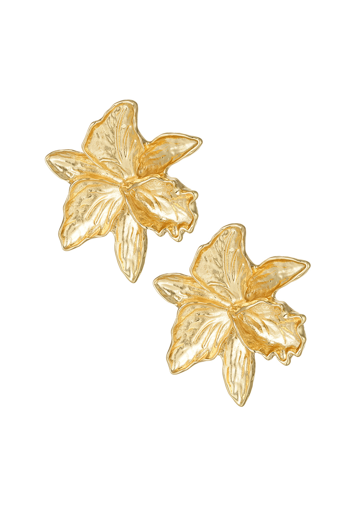 funky flower earrings