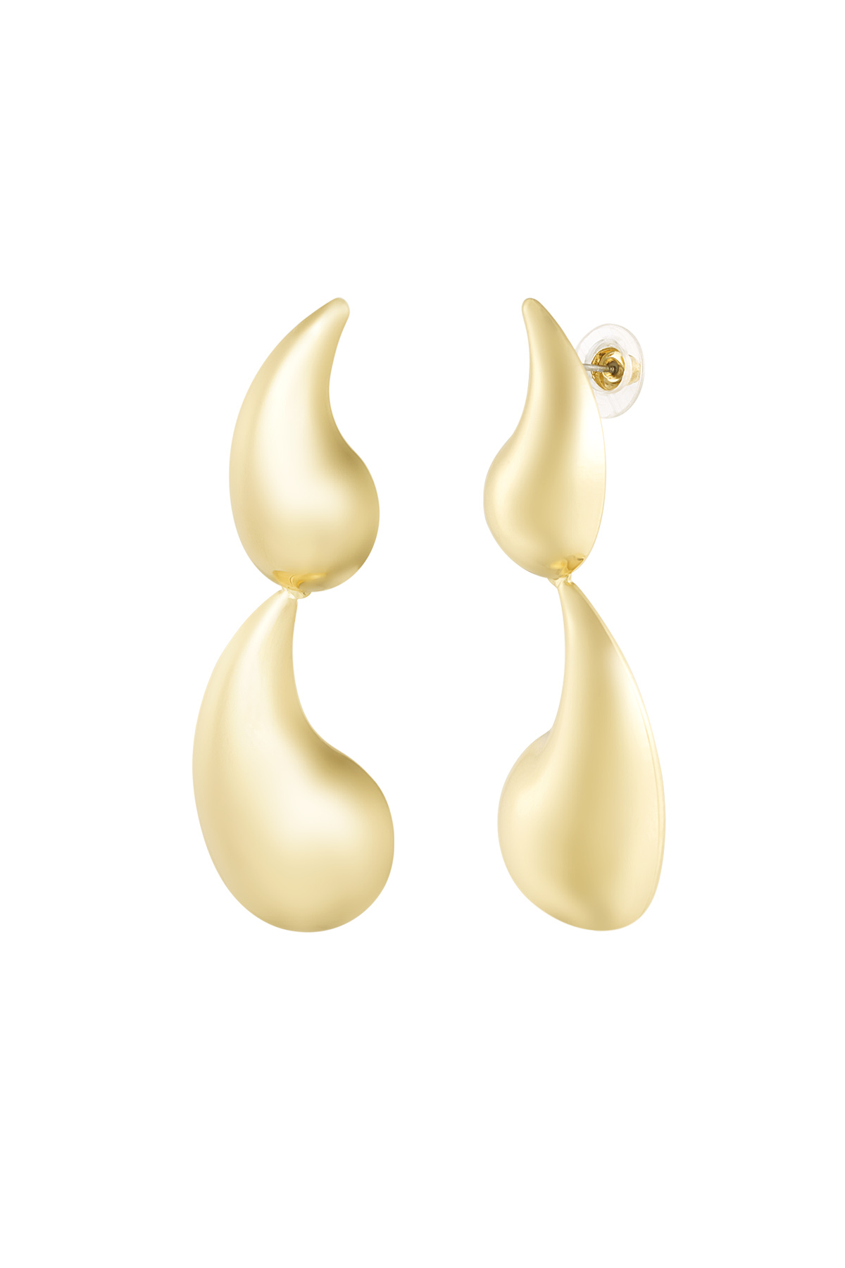 boucles d'oreilles doubles pendantes 2