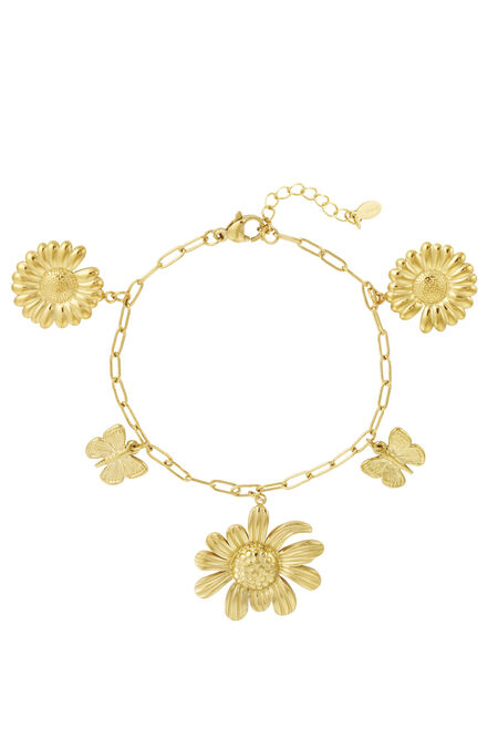 charm bracelet flowerlicious
