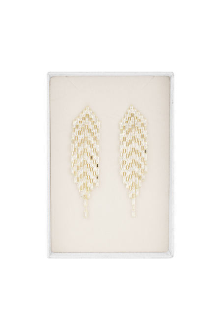 Beaded Statement Earrings