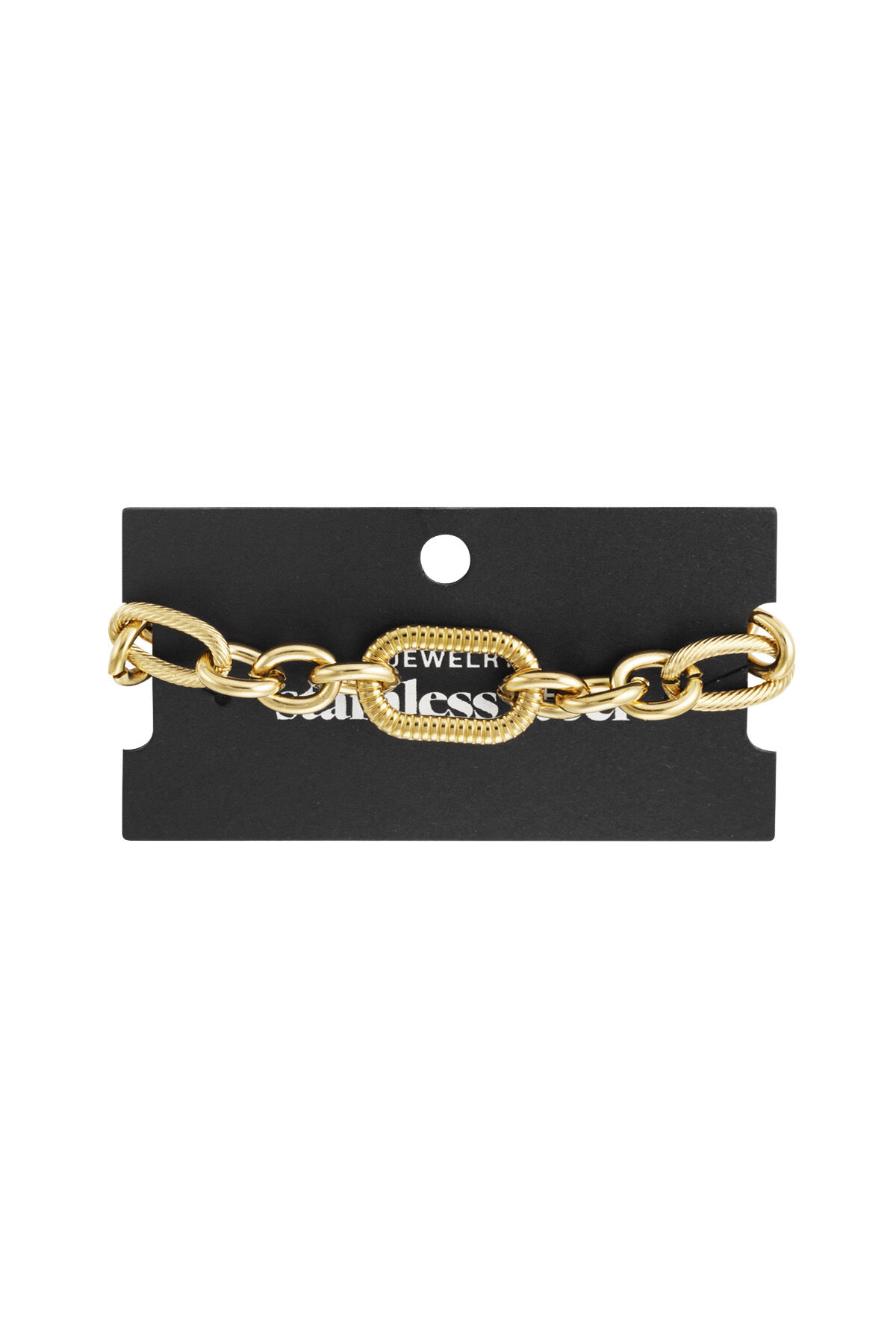 bracelet chaîne à maillons audacieux h5 Image3