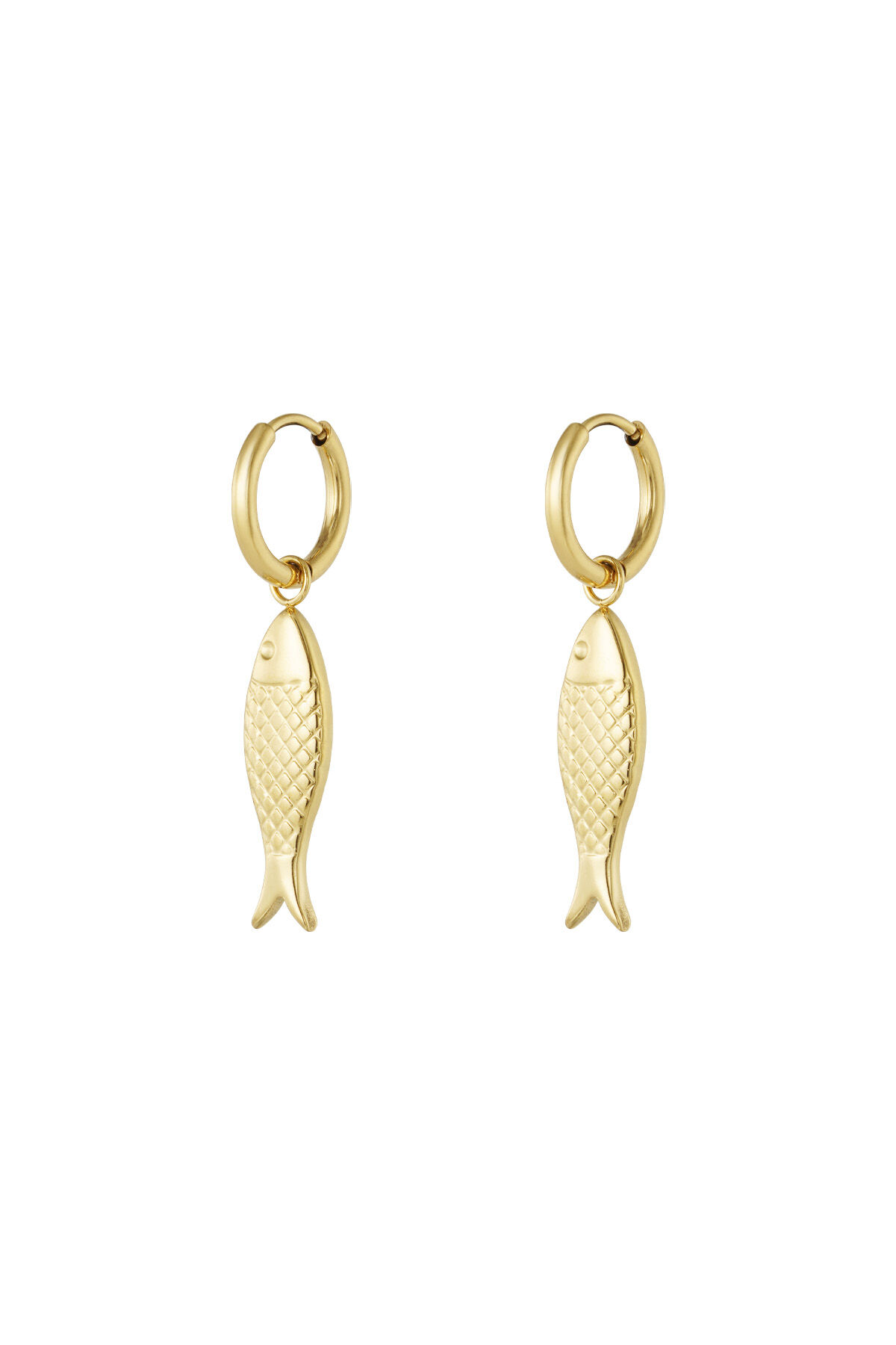 boucles d'oreilles breloques poisson h5 