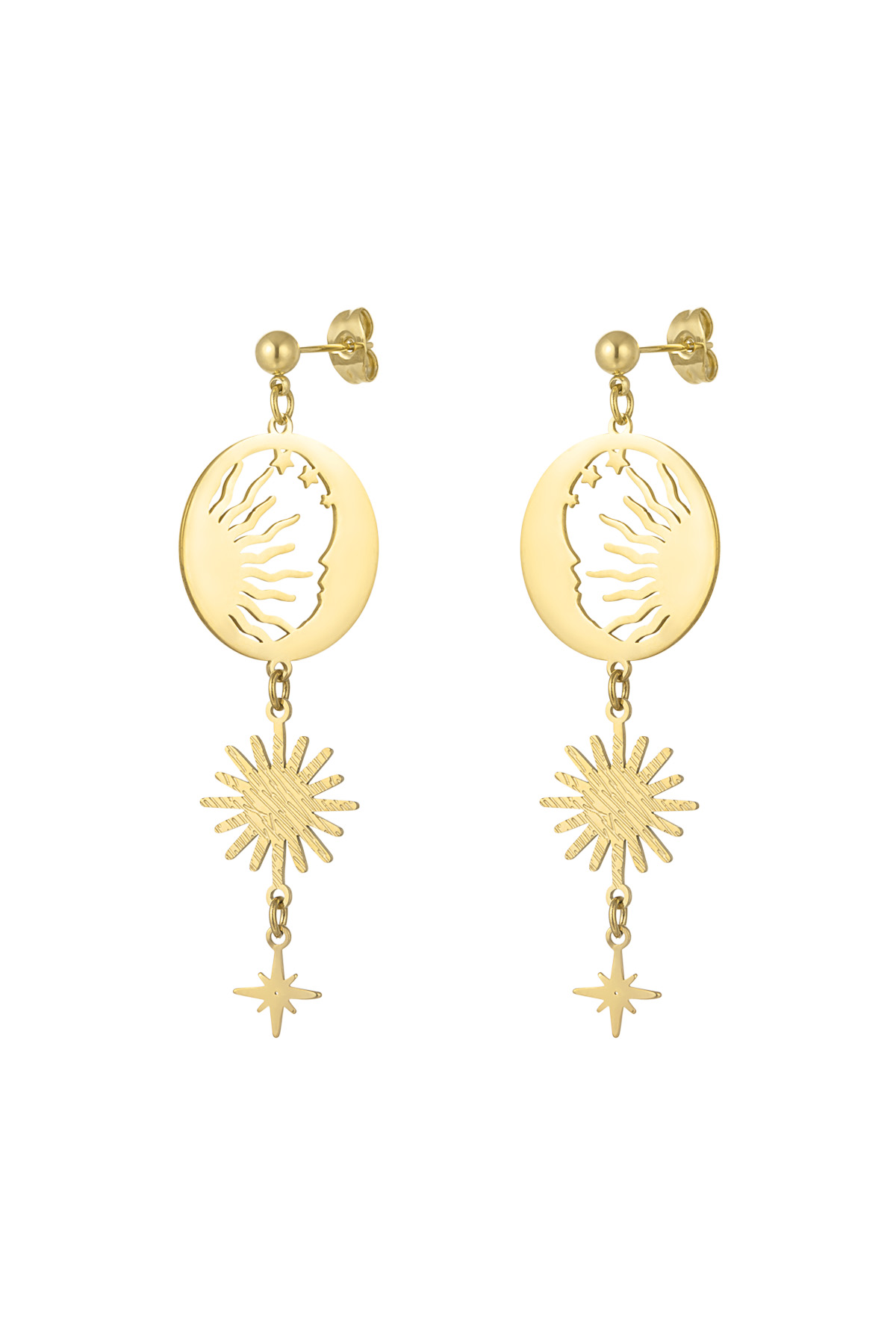 boucles d'oreilles laissez briller le soleil h5 