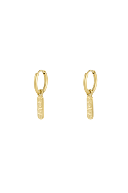 lovely tag earrings